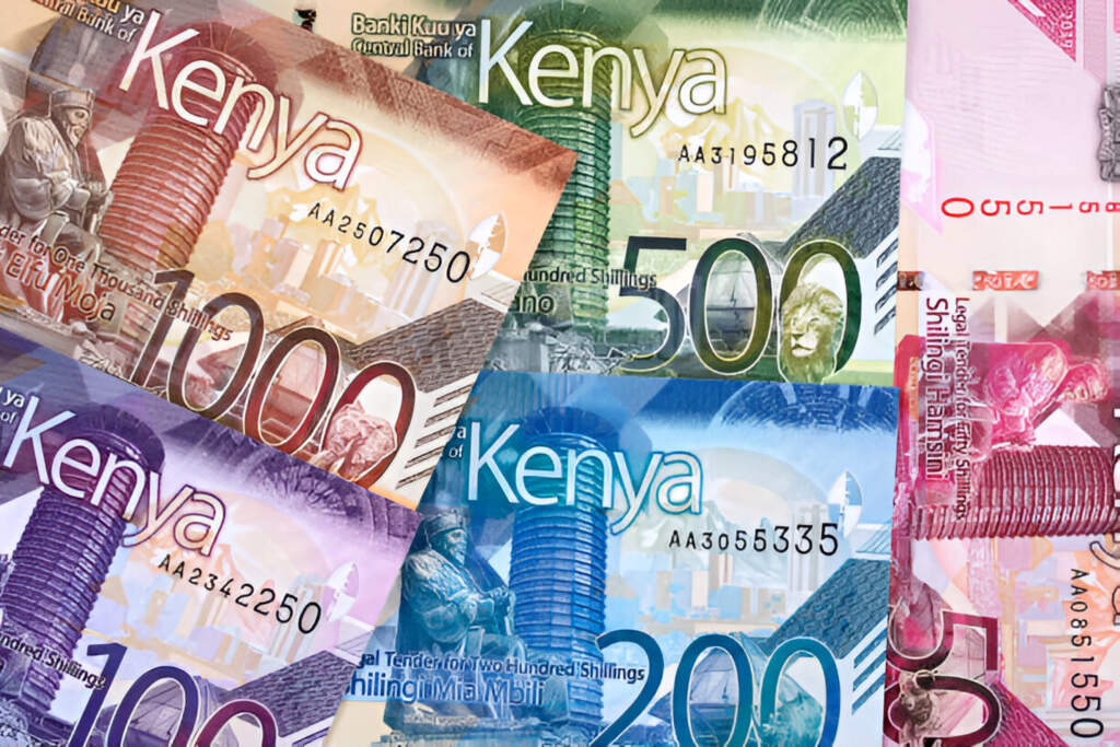 Kenya Shillings Bank notes  